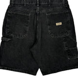 Wrangler Denim Shorts - 36W 9L Black Cotton