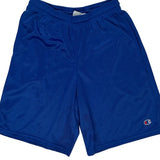 Champion Sport Shorts - Small Blue Polyester