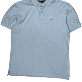 Tommy Hilfiger Polo Shirt - XL Blue Cotton