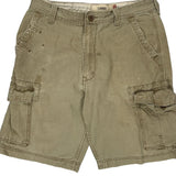 Levis Cargo Shorts - 34W 11L Khaki Cotton