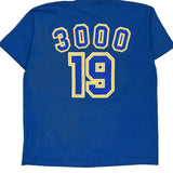 Milwaukee Three Thousand 19 Screen Stars Single Stitch T-Shirt - XL Blue Cotton Blend