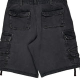 Lee Cargo Cargo Shorts - 34W 11L Grey Cotton