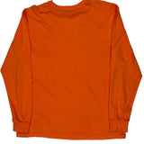 Polo By Ralph Lauren Long Sleeve T-Shirt - Medium Orange Cotton