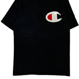 Champion T-Shirt - Medium Black Cotton