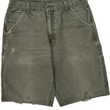 Carhartt Carpenter Shorts - 34W 11L Grey Cotton