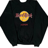 Hard Rock Cafe Sweatshirt - XL Black Cotton Blend