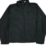 Vintage Nike Windbreaker - Large Black Nylon