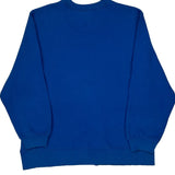 Reebok Sweatshirt - XL Blue Cotton