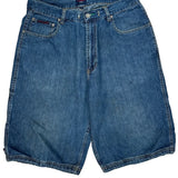 Tommy Jeans Baggy Denim Shorts - 32W 12L Blue Denim