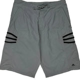 Adidas Sport Shorts - XL Grey Nylon