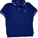 Age 3 Polo By Ralph Lauren Polo Shirt - 3XS Blue Cotton