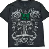 Stay In The Fight Tap Out Graphic T-Shirt - Large Black Cotton