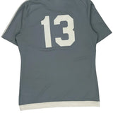 Number 13 Adidas Football Shirt - Medium Grey Polyester