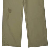 Dickies Cargo Carpenter Trousers - 34W 32L Khaki Cotton