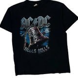 Ac/Dc Hells Bells Artimonde Band T-Shirt - Large Black Cotton