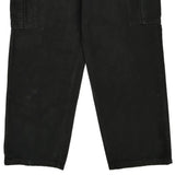 Unbranded Cargo Trousers - 36W 30L Black Cotton