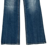 Unbranded Boot Cut Jeans - 30W UK 8 Blue Cotton