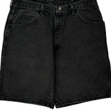 Wrangler Denim Shorts - 33W 9L Black Denim
