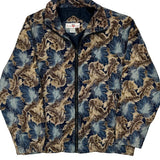 1980'S X Posure Floral Shell Jacket - Medium Multicoloured Silk