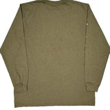 Dickies Long Sleeve T-Shirt - 2XL Green Cotton Blend