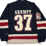 Grumpy Miners, Age 7-8 Disney Graphic Jersey - Medium Cream Polyester