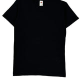 Fruit Of The Loom T-Shirt - Small Black Cotton