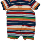 Age 18 Months Polo By Ralph Lauren Striped Jumpsuit - 2XS Multicoloured Cotton