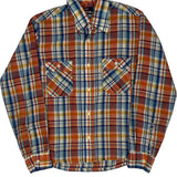 Levis Checked Flannel Shirt - Medium Multicoloured Cotton