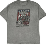 La Crosse Area Harley Davidson Graphic T-Shirt - XL Gray Cotton