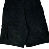 Levis Cargo Shorts - 34W 10L Black Cotton