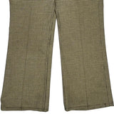 Lee Checked Trousers - 37W 31L Brown Cotton