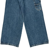 Age 8 Wrangler Double Knee Jeans - Medium Blue Cotton
