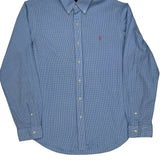 Ralph Lauren Checked Shirt - Medium Blue Cotton