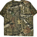 Mossy Oak T-Shirt - Large Camo Cotton Blend