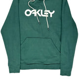 Oakley Hoodie - Small Green Cotton