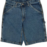 Faded Glory Cargo Carpenter Shorts - 31W 10L Blue Cotton