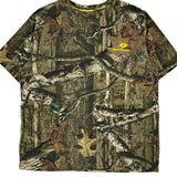 Mossy Oak T-Shirt - Large Camo Cotton Blend