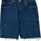 501Xx Levis Denim Shorts - 33W 9L Blue Cotton