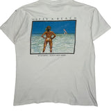 St. Maarten Anvil Graphic T-Shirt - XL White Cotton