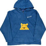 Disney Cartoon Fleece - Large Blue Polyester