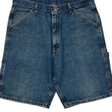Wrangler Cargo Denim Shorts - 34W 9L Blue Denim