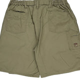 Wrangler Cargo Shorts - 34W 9L Beige Cotton
