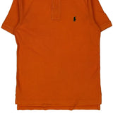 Age 10-12 Polo By Ralph Lauren Polo Shirt - Medium Orange Cotton