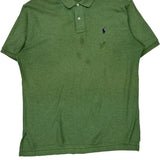 Polo By Ralph Lauren Polo Shirt - Large Green Cotton