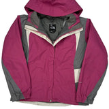 The North Face Waterproof Ski Jacket - Large Pink Polyester