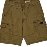 Wrangler Cargo Shorts - 30W 10L Brown Cotton