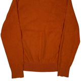 Tommy Hilfiger 1/4 Zip - Medium Orange Cotton
