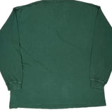 Carhartt Long Sleeve T-Shirt - 2XL Green Cotton