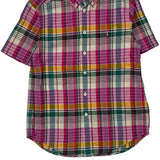 Age 10-12 Polo By Ralph Lauren Checked Short Sleeve Shirt - Medium Multicoloured Cotton