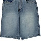 Phat Farm Denim Shorts - 34W 14L Blue Denim